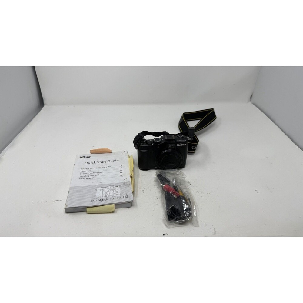 Nikon COOLPIX P7000 10.1MP Compact Digital Camera with Battery, Charger & Manual